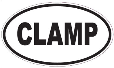 CLAMP - Oval Magnet