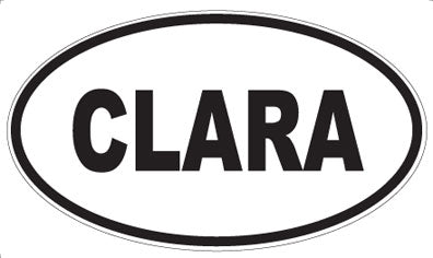 CLARA - Oval Magnet