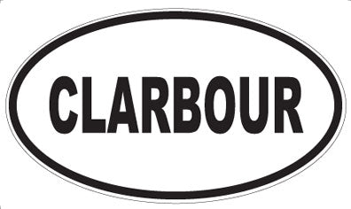 CLARBOUR - Oval Magnet
