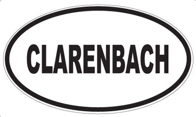 CLARENBACH - Oval Magnet