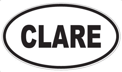 CLARE - Oval Magnet