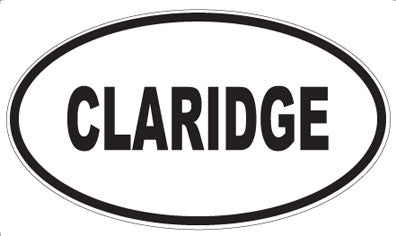 CLARIDGE - Oval Magnet