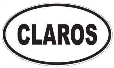CLAROS - Oval Magnet