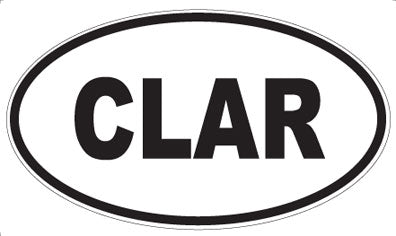 CLAR - Oval Magnet