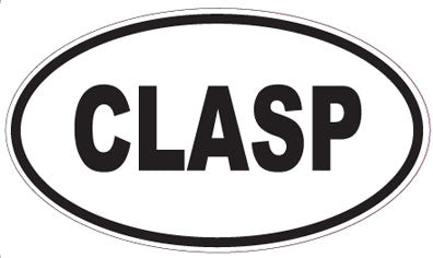 CLASP - Oval Magnet