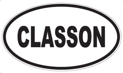 CLASSON - Oval Magnet