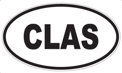 CLAS - Oval Magnet