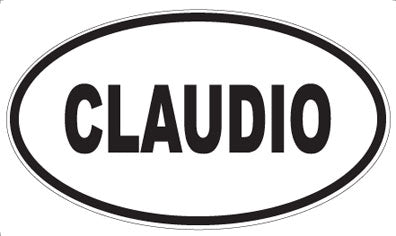 CLAUDIO - Oval Magnet