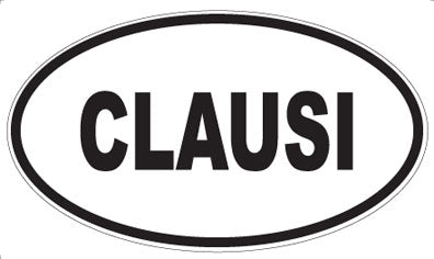 CLAUSI - Oval Magnet