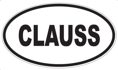 CLAUSS - Oval Magnet