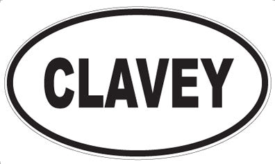 CLAVEY - Oval Magnet