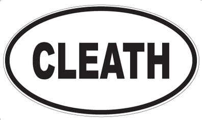 CLEATH - Oval Magnet
