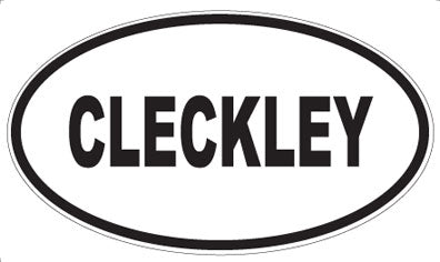 CLECKLEY - Oval Magnet