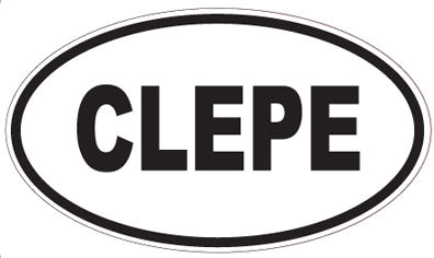 CLEPE - Oval Magnet