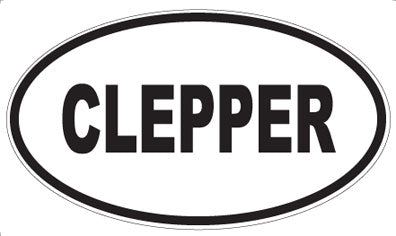 CLEPPER - Oval Magnet
