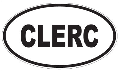 CLERC - Oval Magnet
