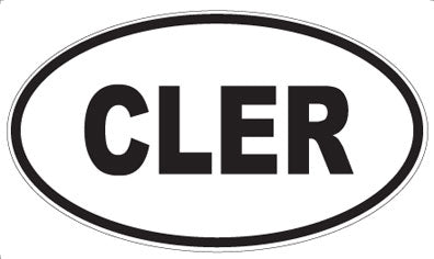 CLER - Oval Magnet