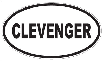 CLEVENGER - Oval Magnet