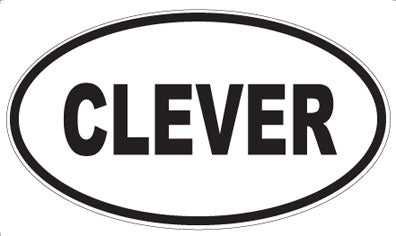 CLEVER - Oval Magnet