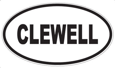CLEWELL - Oval Magnet