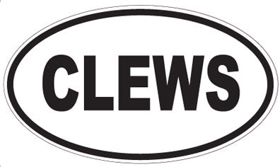 CLEWS - Oval Magnet