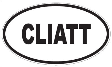 CLIATT - Oval Magnet