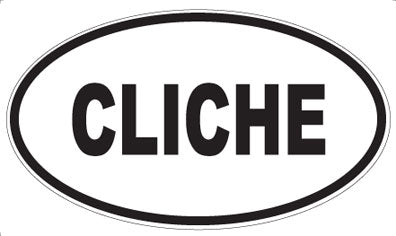 CLICHE - Oval Magnet