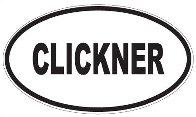 CLICKNER - Oval Magnet