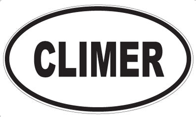 CLIMER - Oval Magnet