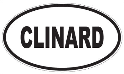 CLINARD - Oval Magnet