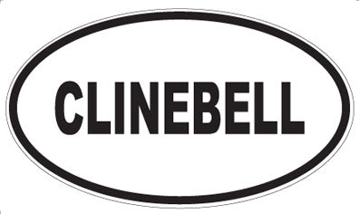 CLINEBELL - Oval Magnet