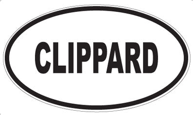 CLIPPARD - Oval Magnet