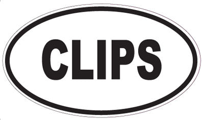 CLIPS - Oval Magnet