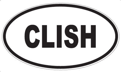 CLISH - Oval Magnet
