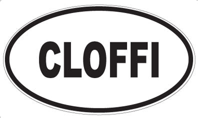 CLOFFI - Oval Magnet
