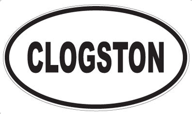 CLOGSTON - Oval Magnet
