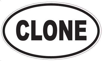 CLONE - Oval Magnet
