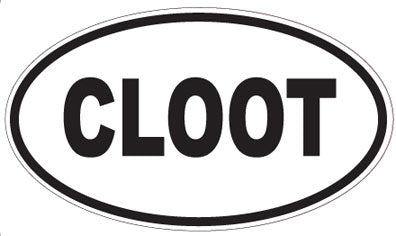 CLOOT - Oval Magnet