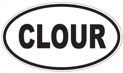 CLOUR - Oval Magnet