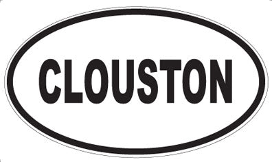 CLOUSTON - Oval Magnet