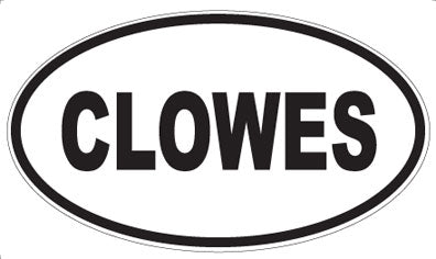 CLOWES - Oval Magnet