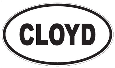 CLOYD - Oval Magnet
