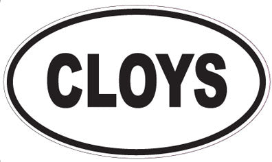 CLOYS - Oval Magnet