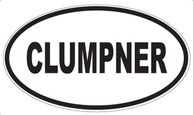 CLUMPNER - Oval Magnet