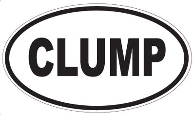 CLUMP - Oval Magnet