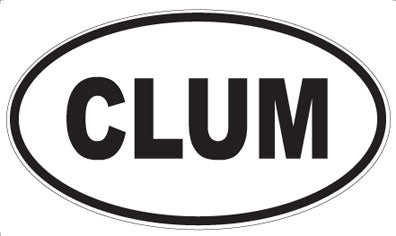CLUM - Oval Magnet