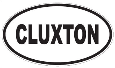 CLUXTON - Oval Magnet