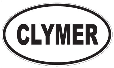 CLYMER - Oval Magnet