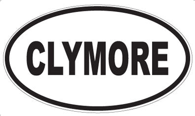 CLYMORE - Oval Magnet