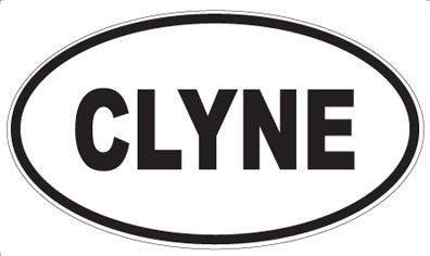 CLYNE - Oval Magnet
